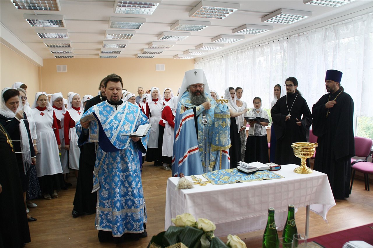 Благодарственный молебен отслужил митрополит Кирилл