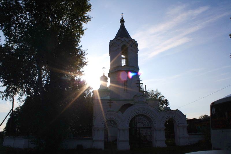 Ночевали в храме
