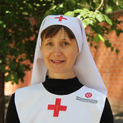 Сестра милосердия Надежда Николаевна Щемелева