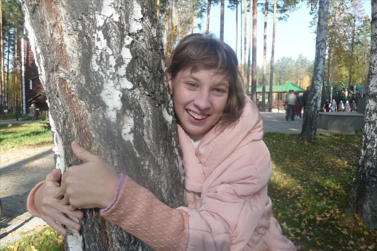 Полиночка очень добрая, жизнерадостная