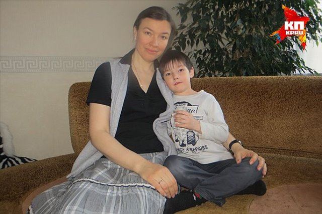 С мамой Леной