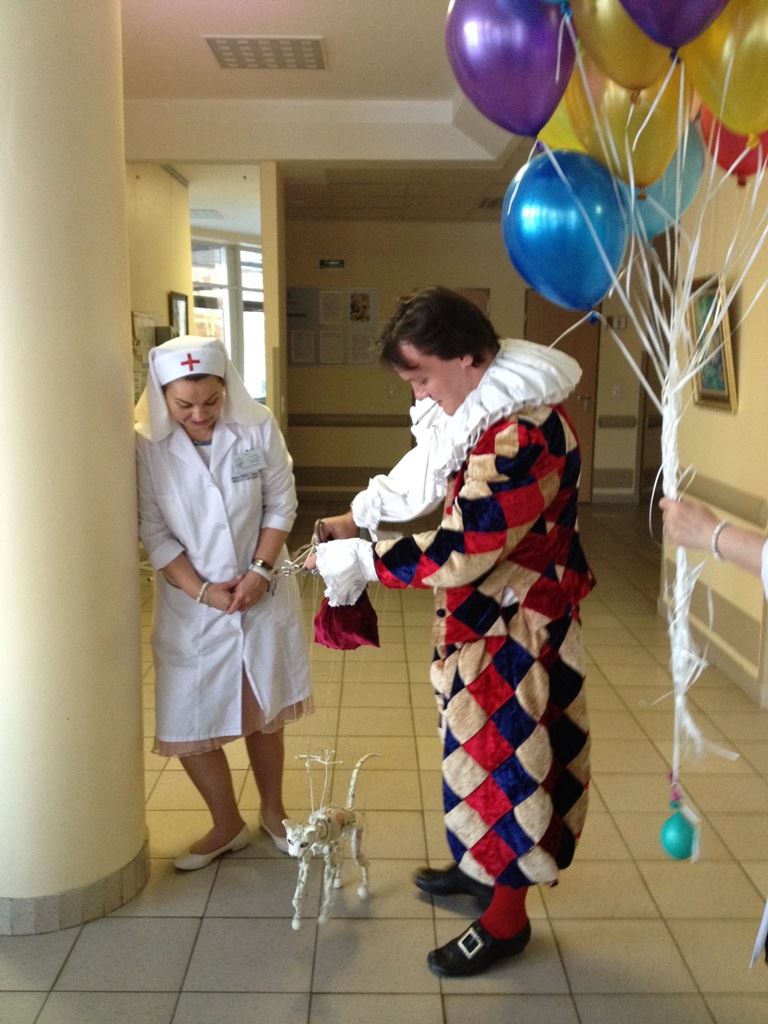 Зазу в детском онкоцентре