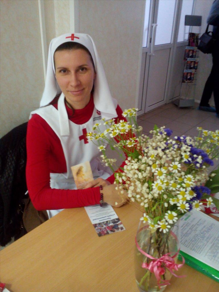 Сестра милосердия Ирина Наврось