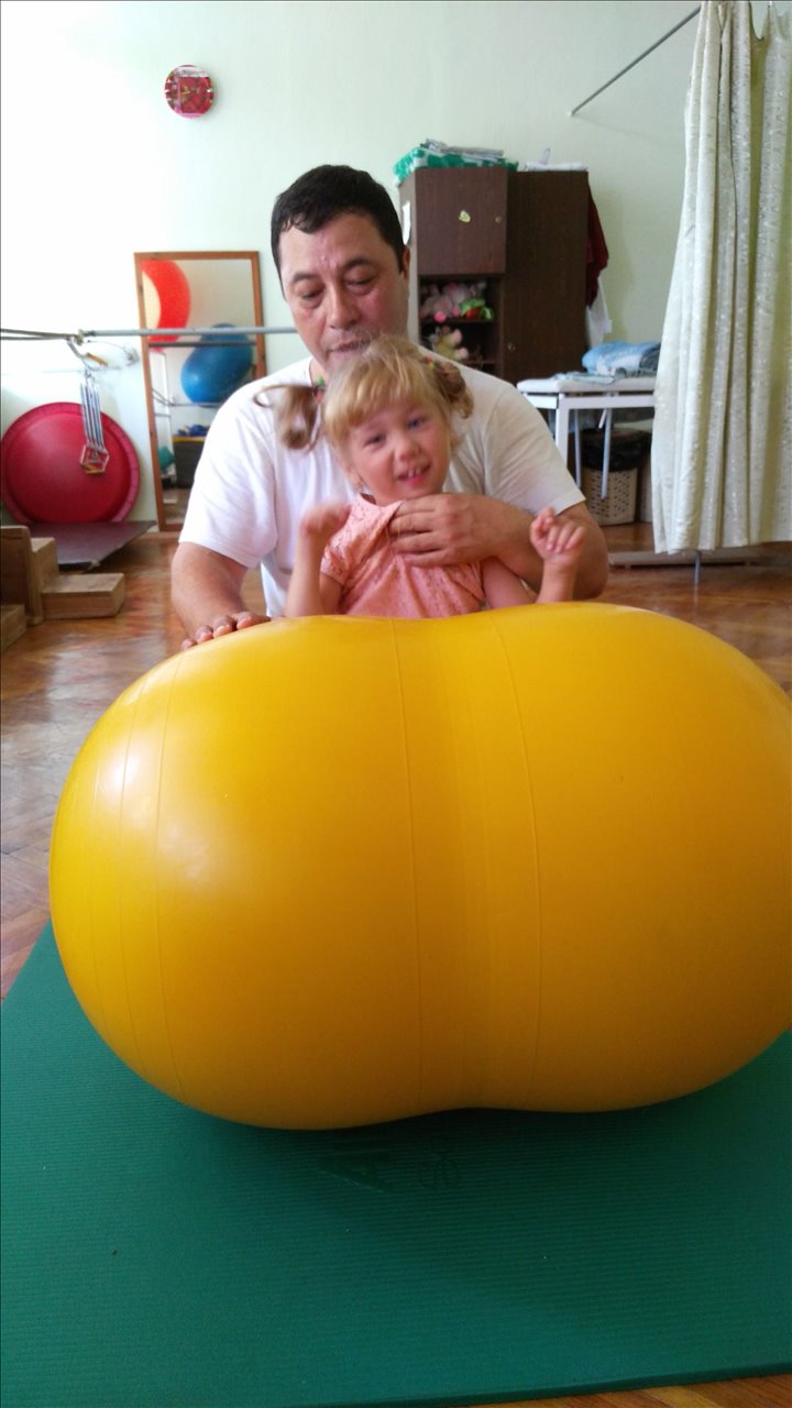 Полина Санникова на занятиях