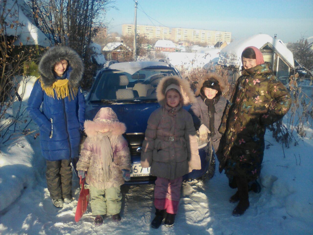 Семья Ворокосовых больше не мерзнет на остановках