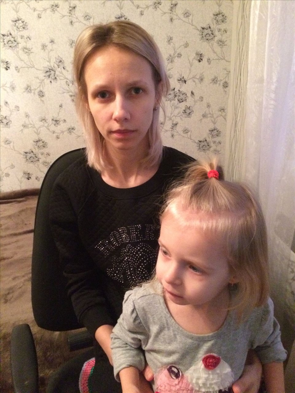 Наталия Бородулина с дочкой