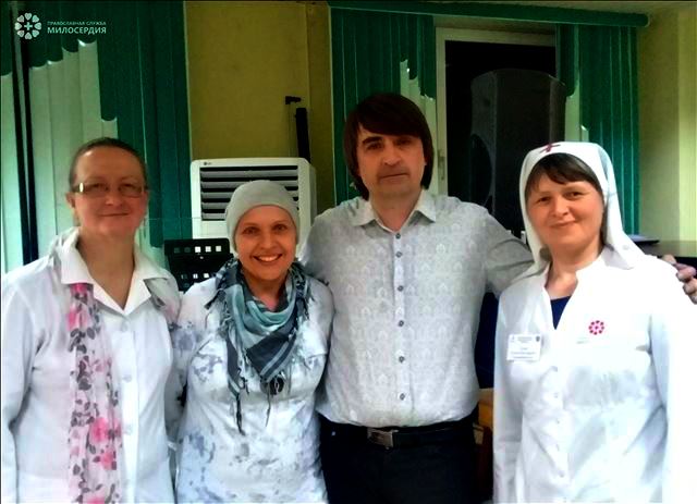 Добровольцы онкоцентра