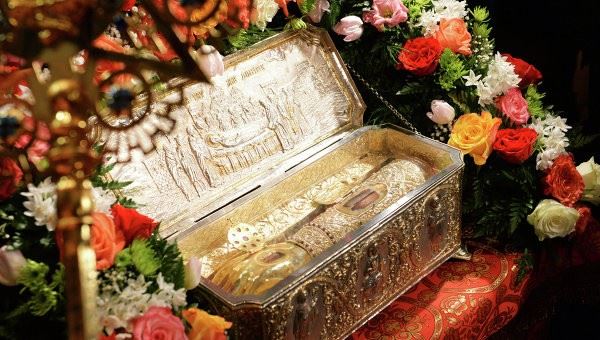 Мощи будут пребывать в Храме-на-Крови до 1 октября