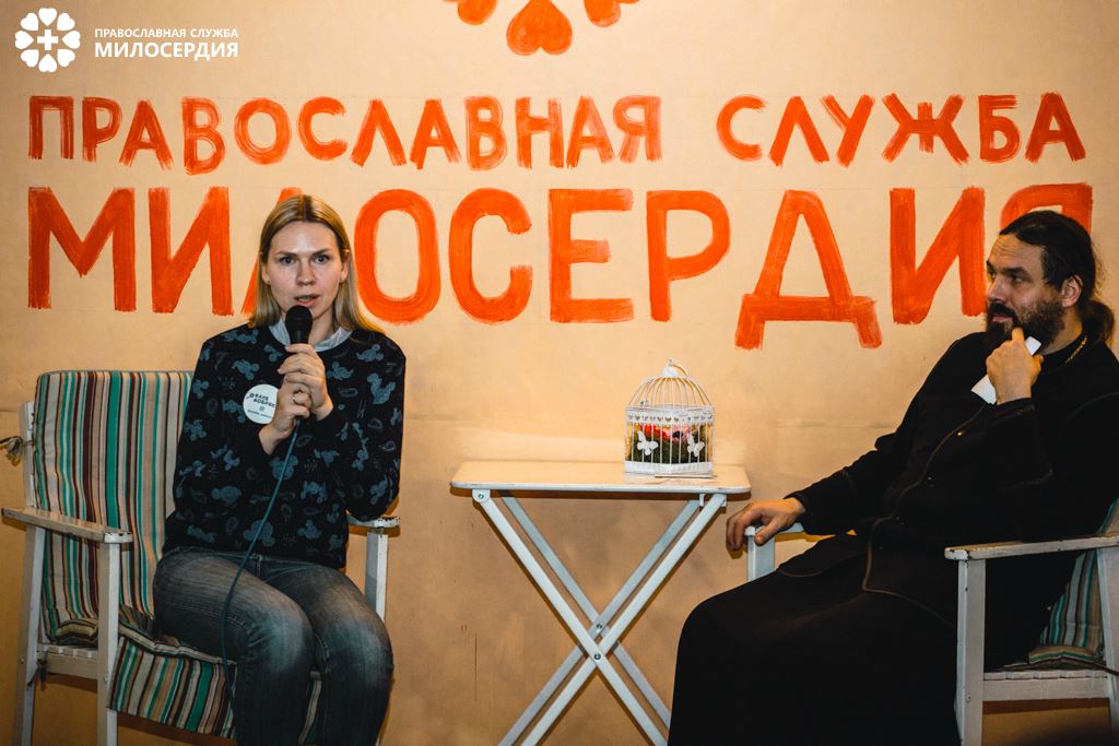 Протоиерей Евгений Попиченко с Машей Субанта