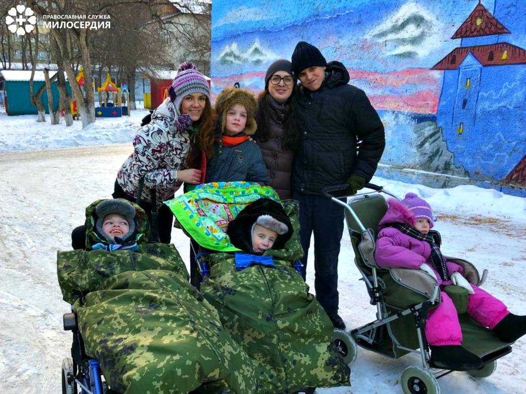Дружная команда добровольцев