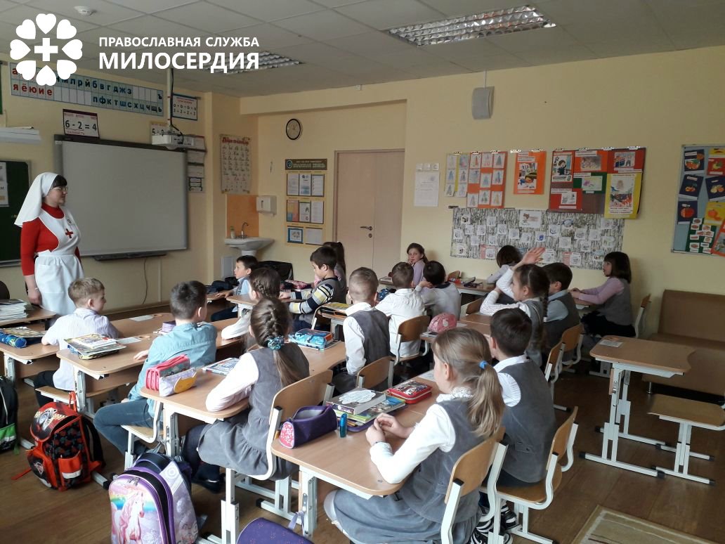 Урок доброты в самом разгаре