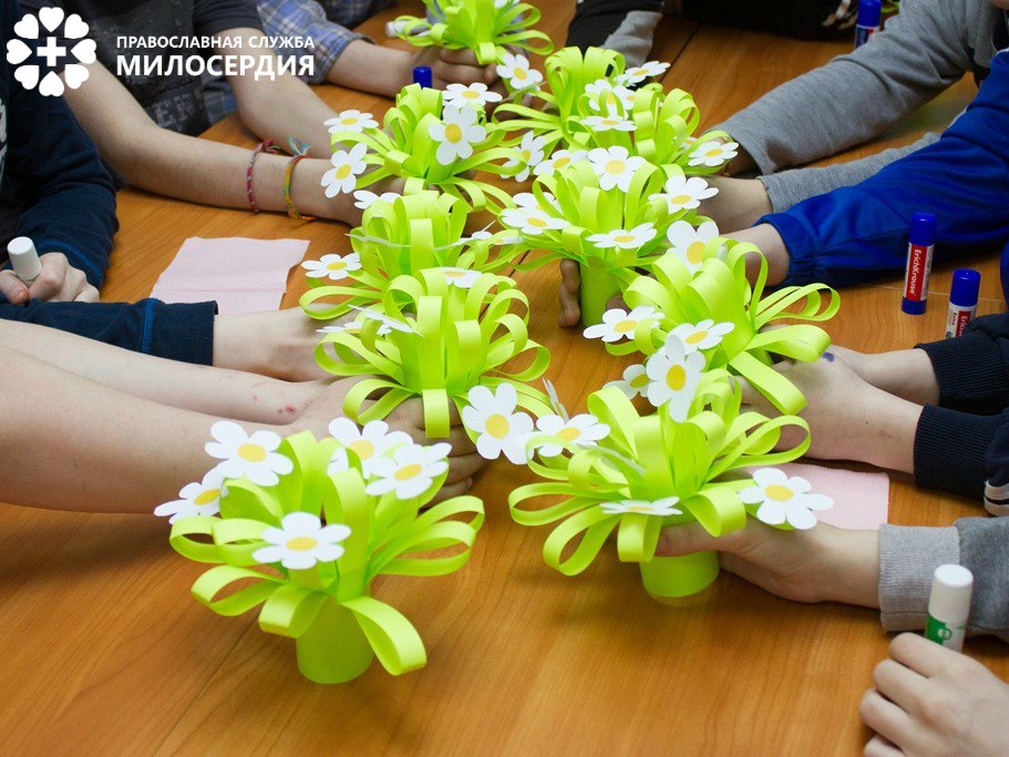 Творчество помогает настроить разговор по душам и подарить детям минуты радости