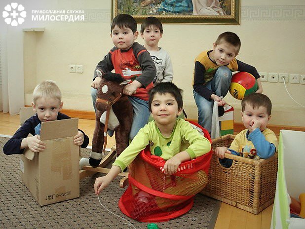 В семейном доме «Радость моя» семеро мальчишек
