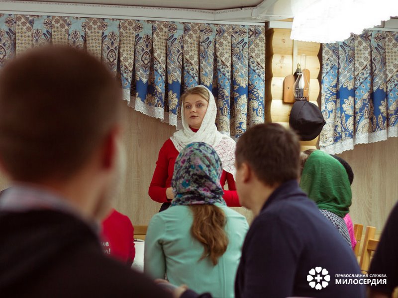 Руководитель Службы добровольцев Анастасия Камшилова