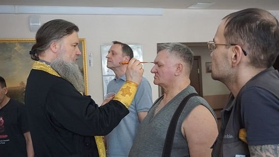 Соборование. Фото из архива прот. Владимира Новицкого