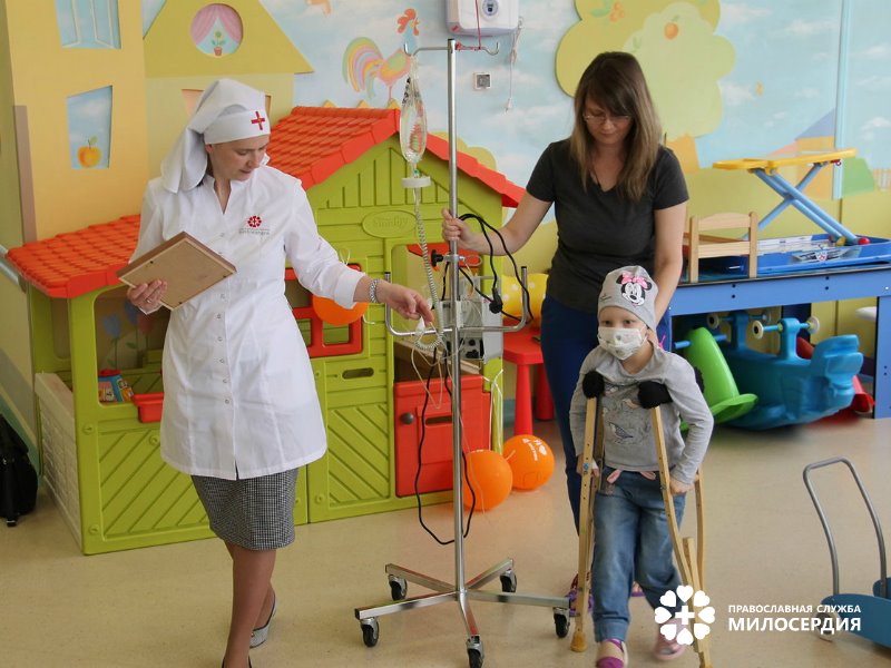 Служение в детском онкоцентре