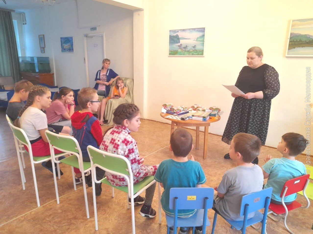 Занятия в коррекционной школе Первоуральска